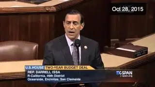 Rep. Darryl Issa (R-CA) Says No to Selling Crude