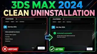 Uninstall 3ds Max 2024 Completely