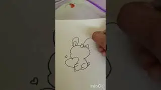 draw a cutie pie rabbit 🌷🌷🌷🌷✨✨✨🐇🐇🐇