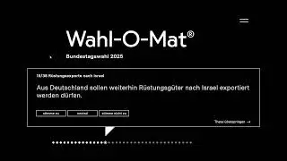 Bundestagswahl 2025 | WAHL-O-MAT | Geht auf jeden Fall w&auml;hlen!!! #bundestagswahl2025 #facelessguy