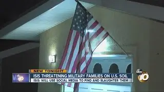 ISIS threatening military families on U.S. soil