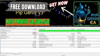 Scam or Goldmine? FREE Pip Genie EA Shows $4,509 Profit