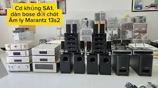 Ng&agrave;y 27/1. CD KHỦNG Denon S1. BOSE hết đời. Marantz 13S2 si&ecirc;u đẹp