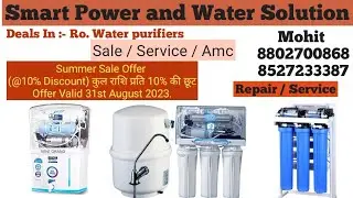 Ro. service (Smart Power and Water Solution)