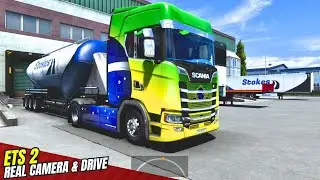 SCANIA S Real Drive & Interior Camera Real Movement - ETS 2