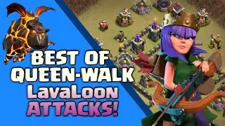 BEST Queen-Walk LavaLoon ATTACKS! WITH TH9 RICORDO! DEADLY 3 STAR UNBELIEVABLE ATTACKS!!