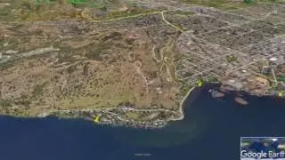 Paddle Trail Kelowna Fly by North Half 10 30 2016