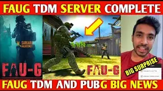 FAUG TDM UPDATE NEWS | FAUG UPDATE TODAY FAUG TDM MODE UPDATE,FAUG GAMEPLAY,FAUG NEW UPDATE NEWS