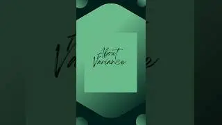 Basic about variance | Variance | Statistics
