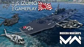 JS IZUMO Gameplay in Squadron || Modern Warships