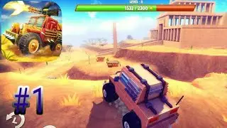 Zombie Offroad Safari (MOD) - Gameplay 1