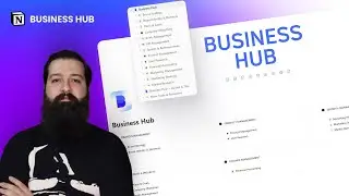 Business Hub - The Ultimate Startup and Business Notion Template