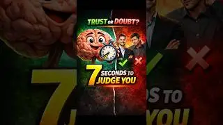 (Your mind decides in 7 seconds (first impression) #psychologyfacts #animation #ytshorts