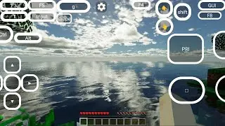 Minecraft java shader in mobile #minecraft#video#shaders #viral #viralvideos 