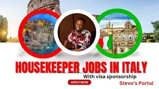 Housekeeper Jobs in Italy with Visa Sponsorship 2024-2025