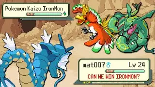 🔴 Pokemon FireRed Kaizo IronMon 🔴 GYARADOS ONLY RUN! ELITE FOUR TIME! IT'S TIME TO WIN!