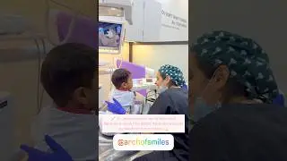 When a Brave Kid Visits the Dentist 😄🪥 #NoFearDentistry