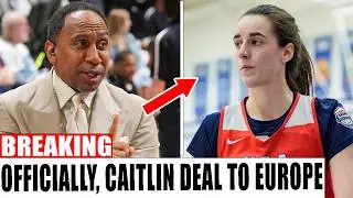 🚨 Stephen A. Smith CONFIRMS: Caitlin Clark WALKS AWAY from WNBA for $100M European Mega Deal! 🌍💰