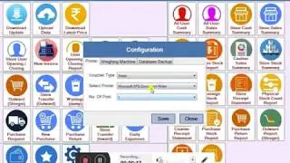 Retail POS Setting option