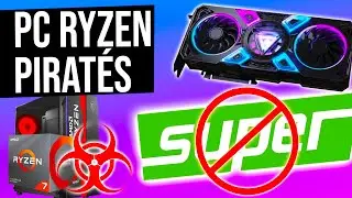 Les PC AMD Pirat&eacute;s !!! 12900K vs 5950X = +20% / NVIDIA ... !  - TechActu #42