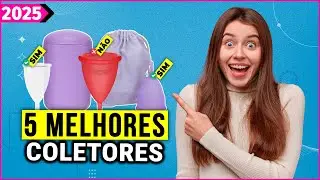 Os 4 Melhores Coletores Menstruais/ Coletor Mentrual Em 2025!