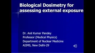 Biological Dosimetry for assessing external exposure