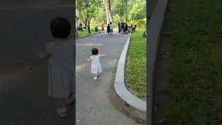 Bé Gấu đi chơi công viên Tao Đàn