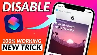 How to Disable Open App Shortcut Notifications on iPhone Without Screen Time I 2022 New Trick