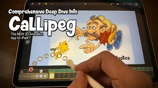 Callipeg ( Version 1.0 ): Deep Dive Into The New 2D Animation App for iPad