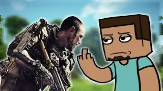 I WANT TO PLAY MINECRAFT! (Advanced Warfare Trolling)