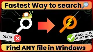 🔎Best Windows search alternative | Search any file across drives faster | Windows10/11(Safe/Tested)✅