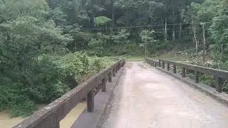Asi seve el río desde el puente del tepeyac