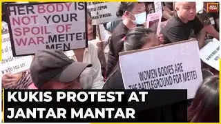 Kukis Protest At Delhi's Jantar Mantar, Demand Separate Administration In Manipur