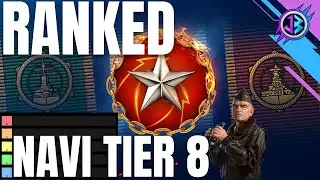 MIGLIORI e PEGGIORI navi tier 8 per battaglie classificate (RANKED) - World of Warships