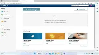Uploading File and Folder in Matlab Online
