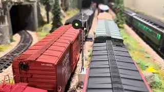 Ross Z-Stuff Smart Signals on the Train Layout