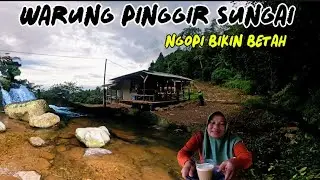 Tempat ngopi asik di pinggir sungai bikin betah 