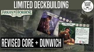 Building two decks with only the Revised Core and Dunwich Legacy | ARKHAM HORROR: THE CARD GAME