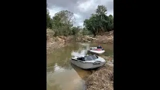 Jet Boating Qld floods 2022