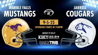 Marble Falls vs Jarrell 9-5-25