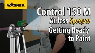 WAGNER Control 150 M - Getting Ready to Paint