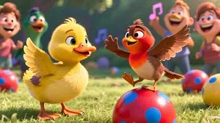 Duckling's 123 Park Day 🦆🎠 | Learn Numbers 1&ndash;10 for Kids | Preschool Educational Video