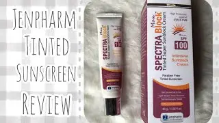 Jenpharm Tinted Sunscreen Review 🌞