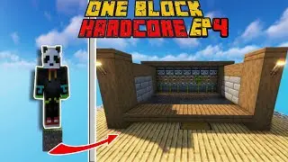 I BUILT AUTOMATIC FARMS in ONE BLOCK HARDCORE
