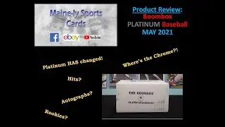 ⚾ The Original Boombox PLATINUM MAY 2021 ⚾ A product review 👀