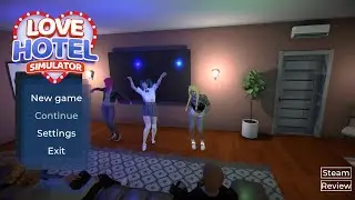 LOVE Hotel Simulator 🏩 -  Demo (no commentary) (New simulator game for 18+ shop)