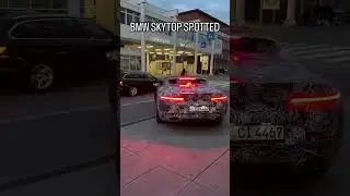 🌅 BMW Skytop Caught on Camera &ndash; Open-Top Elegance!🔥🚘 #bmw  #NitroTorqueThrottle #skytop