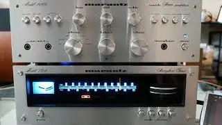 Marantz 1060 and Marantz 104 on Ohm model F speakers