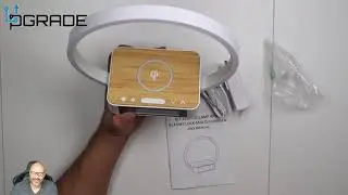 Alarm Clock Lam with Wireless Charging