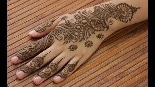 Arabic Mehndi Design For Special Occasion | Easy Simple Arabic Mehndi Design